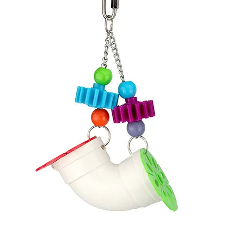 BIRD TOY - FORAGING - HANGING PIPE 25CM