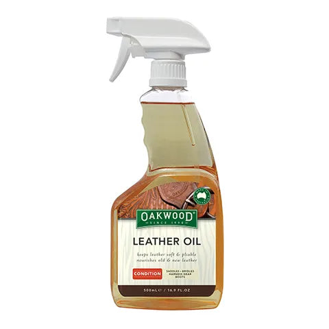 OAKWOOD LEATHER OIL 500ML