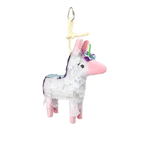 BIRD TOY PINATA - UNICORN 20 X 22CM