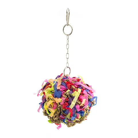 BIRD TOY DESTRUCTIVE - SHREDZ BALL